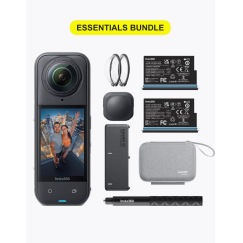 Экшн-камера Insta360 X5 Essentials Bundle, 360° 8К, 72 МП
