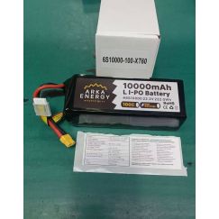 Аккумулятор для FPV дронов Lipo 6S 10000mAh 22.2v 100C