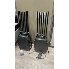 Подавитель дронов РЭБ CKJ-1704-Mobile 340W 7 канальный мощный блокиратор квадрокоптеров