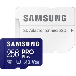 Карта памяти microSDXC UHS-I U3 Samsung Pro PLUS 256 ГБ