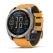 Умные часы Garmin Fenix 8, 51 мм, AMOLED, Sapphire Titanium with spark orange/graphite silicone band