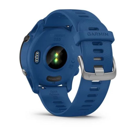 Умные часы Garmin FORERUNNER 255 с синим ремешком