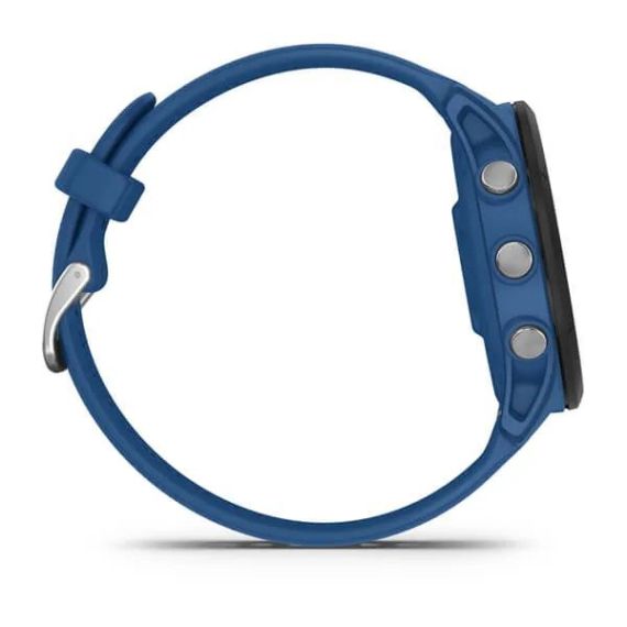 Умные часы Garmin FORERUNNER 255 с синим ремешком