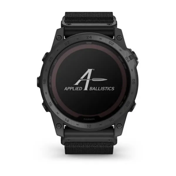 Умные часы Garmin TACTIX 7 Pro Ballistics Edition с черным нейлоновым ремешком