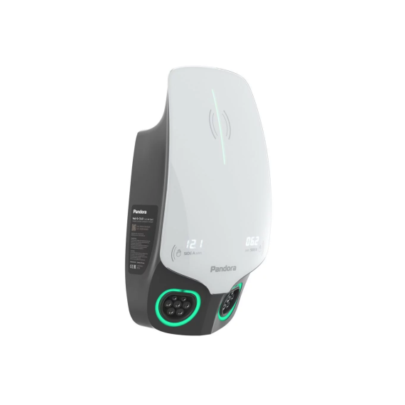 Настенная зарядная станция Pandora Wall-E DUO Business Edition AC 22+22 кВт