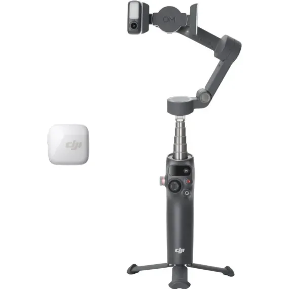Стабилизатор DJI Osmo Mobile 8 Vlog Combo (DJI Mic Mini Transmitter Arctic White)