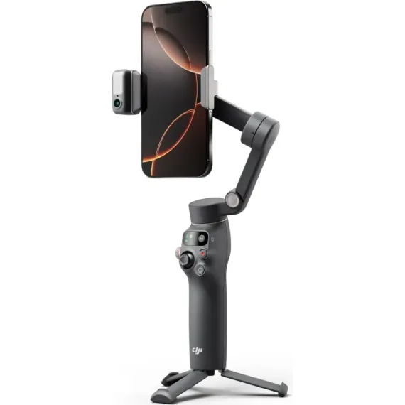 Стабилизатор DJI Osmo Mobile 8 Vlog Combo (DJI Mic Mini Transmitter Infinity Black)