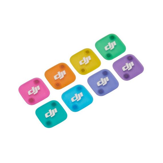 Комплект магнитных фронтальных цветных крышек DJI Mic Mini 2 Multi-Color Magnetic Front Cover