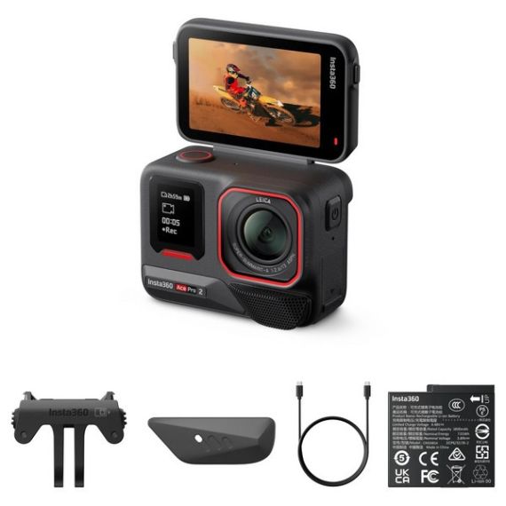 Экшн-камера Insta360 Ace Pro 2 Standard Bundle (Single Battery)