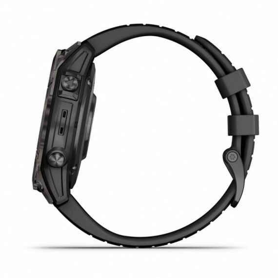 Умные часы Garmin EPIX PRO (Gen 2) Sapphire Edition 47 мм, титановый, угольно-серый DLC, черный ремешок, изображение 11