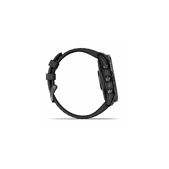 Умные часы FENIX 7X PRO Solar Edition серый корпус и черным ремешком