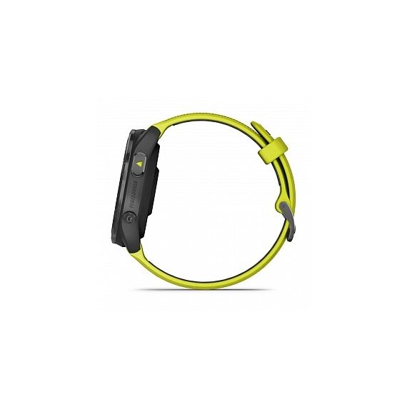 Умные часы FORERUNNER 965 черные, темно-серый DLC титановый безель, с желто-черным ремешком