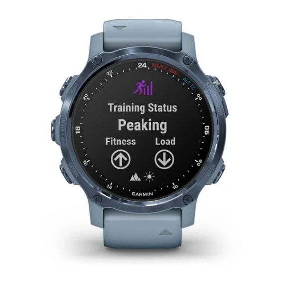 Garmin DESCENT MK2S голубой корпус c силиконовым ремешком цвета морской пены