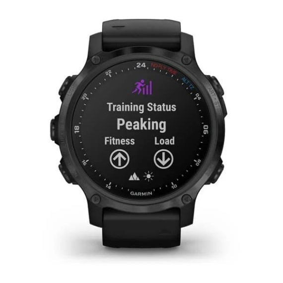 Garmin Descent Mk2s угольно-серый корпус с DLC-покрытием, черный силиконовый ремешок, изображение 4