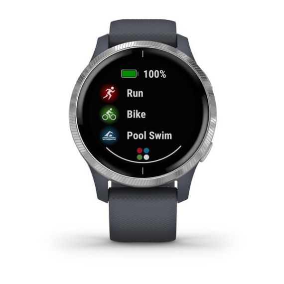 Garmin VENU синий гранит с серебристым безелем, изображение 3