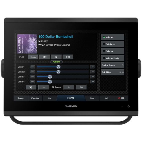 Картплоттер Garmin GPSMAP 1223xsv + датчик GT56, изображение 3