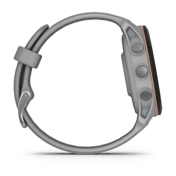 Умные часы Garmin FORERUNNER 255S со светло-серым ремешком