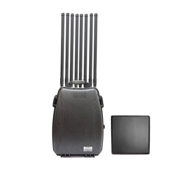 Подавитель птиц CKJ-1704-Mobile 400W 8 канальный мощный блокиратор квадрокоптеров