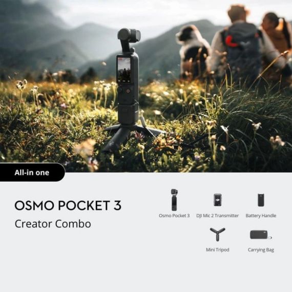 Экшн-камера DJI OSMO Pocket 3 Creator Combo