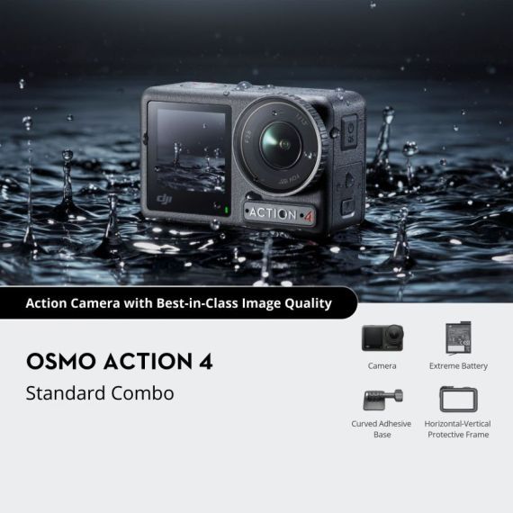 Экшн камера DJI Osmo Action 4 Standard Combo