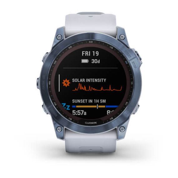 Умные часы Garmin Fenix 7X Sapphire Solar TITAN Угольно Серый DLC