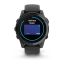 Умные часы Garmin Fenix E, 47 мм, AMOLED, Slate gray steel with black silicone band