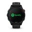 Умные часы Garmin FORERUNNER 255S Music с черным ремешком