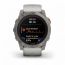 Умные часы FENIX 7X PRO Sapphire Solar Edition Титановый корпус с дымчато-серым оранжевым ремешком