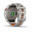 Умные часы Garmin FENIX 7X PRO Sapphire Solar Edition Титановый корпус с дымчато-серым оранжевым ремешком