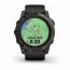 Умные часы Garmin FENIX 7X PRO Sapphire Solar Edition Титановый угольно-серый корпус с DLC-покрытием и черным ремешком