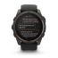 Умные часы Garmin Fenix 8, 51 мм, Solar, Sapphire Carbon Gray DLC Titanium with Black/Pebble Gray Silicone