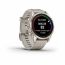 Умные часы FENIX 7S PRO Sapphire Solar золотистый корпус со светло-песочным ремешком