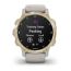 Garmin DESCENT MK2S светло-золотистый корпус со светло-песочным силиконовым ремешком, изображение 4