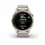 Умные часы Garmin EPIX PRO (Gen 2) Sapphire Edition 42 мм, золотистый корпус с нейлоновым ремешком сливочного цвета