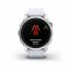 Умные часы Garmin EPIX PRO (Gen 2) Standard Edition 42 мм, серебристый корпус, белый ремешок