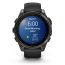 Умные часы Garmin Fenix 8, 47 мм, AMOLED, Sapphire Carbon Gray DLC Titanium with Black/Pebble Gray Silicone Band