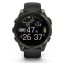 Умные часы Garmin Fenix 8, 47 мм, AMOLED, Sapphire Carbon Gray DLC Titanium with Black/Pebble Gray Silicone Band
