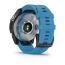 Умные часы Garmin QUATIX 7 с синим силиконовым ремешком, изображение 5