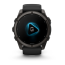 Умные часы Garmin Fenix 9, 51 мм, AMOLED, Sapphire Carbon Gray DLC Titanium with Black Silicone Band, изображение 3