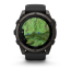 Умные часы Garmin Fenix 9, 51 мм, AMOLED, Sapphire Carbon Gray DLC Titanium with Black Silicone Band, изображение 4