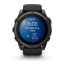 Умные часы Garmin Fenix 9, 51 мм, AMOLED, Sapphire Carbon Gray DLC Titanium with Black Silicone Band, изображение 6