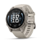 Умные часы Garmin Fenix 9, 43 мм, AMOLED, Sapphire Titanium with Fog Gray Silicone Band