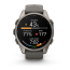 Умные часы Garmin Fenix 9, 43 мм, AMOLED, Sapphire Titanium with Pebble Gray Silicone Band, изображение 7