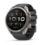 Умные часы Garmin Fenix 9 PRO, 51 мм, AMOLED, Sapphire Titanium with Graphite/Black Silicone Band