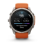 Умные часы Garmin Fenix 9 PRO, 51 мм, AMOLED, Sapphire Titanium with Autumn Orange/Spark Orange Silicone Band, изображение 6