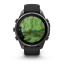 Умные часы Garmin Fenix 9 PRO, 47 мм, AMOLED, Sapphire Carbon Gray DLC Titanium with Black/Pebble Gray Silicone, изображение 4