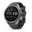Умные часы Garmin Fenix 9 PRO, 47 мм, AMOLED, Sapphire Titanium with Graphite/Black Silicone Band