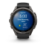 Умные часы Garmin Fenix 9 PRO, 43 мм, AMOLED, Sapphire Carbon Gray DLC Titanium with Black/Pebble Gray Silicone Band, изображение 5