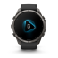 Умные часы Garmin Fenix 9 PRO INREACH, 51 мм, AMOLED, Sapphire Carbon Gray DLC Titanium with Black/Pebble Gray Silicone Band, изображение 2