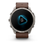 Умные часы Garmin Fenix 9 PRO INREACH, 51 мм, AMOLED, Sapphire Titanium with Walnut Leather Band, изображение 3